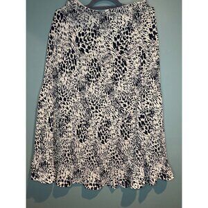 Women’s XL Pleated Ruffle Midi Skirt Boho Chic cottagecore whimsigoth romantic